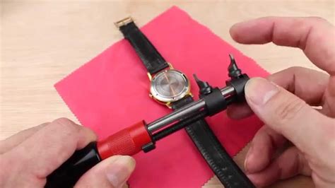 how to remove a watch back without tools|screw back watch removal tool.